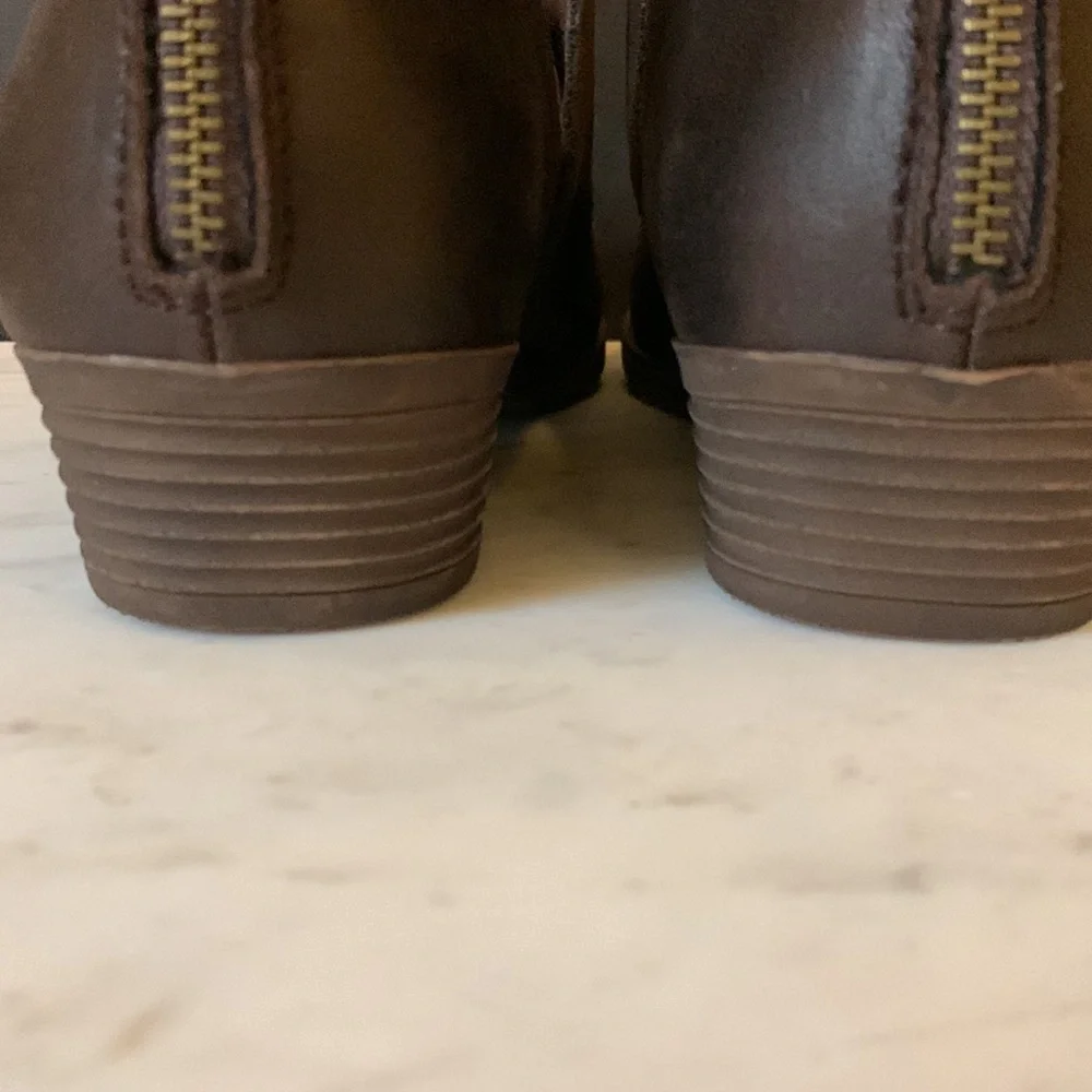Sugar Tessa Brown Ankle Boots